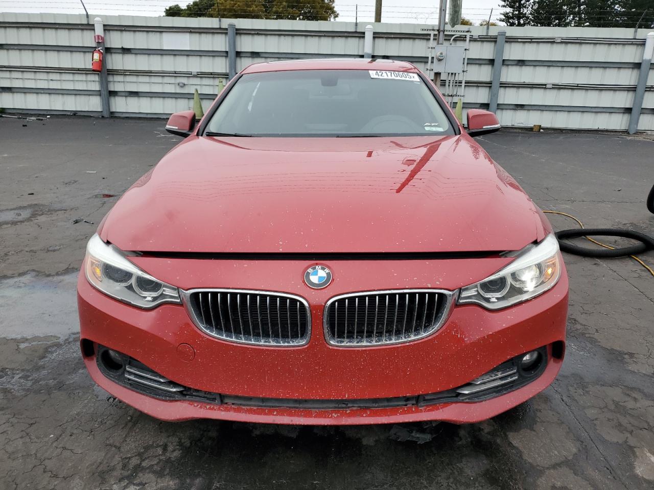 2015 BMW 4er VIN WBA4A5C55FG051025 Copart auction photo, undercarriage / mechanical damage thumbnail 5