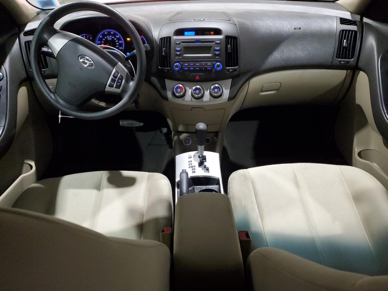 2009 Hyundai Elantra VIN KMHDU46D59U750325 Copart auction photo, side damage thumbnail 8