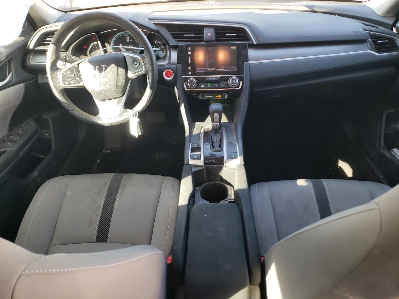 2017 Honda Civic VIN 19XFC2F78HE060502 Copart auction photo, side damage thumbnail 8