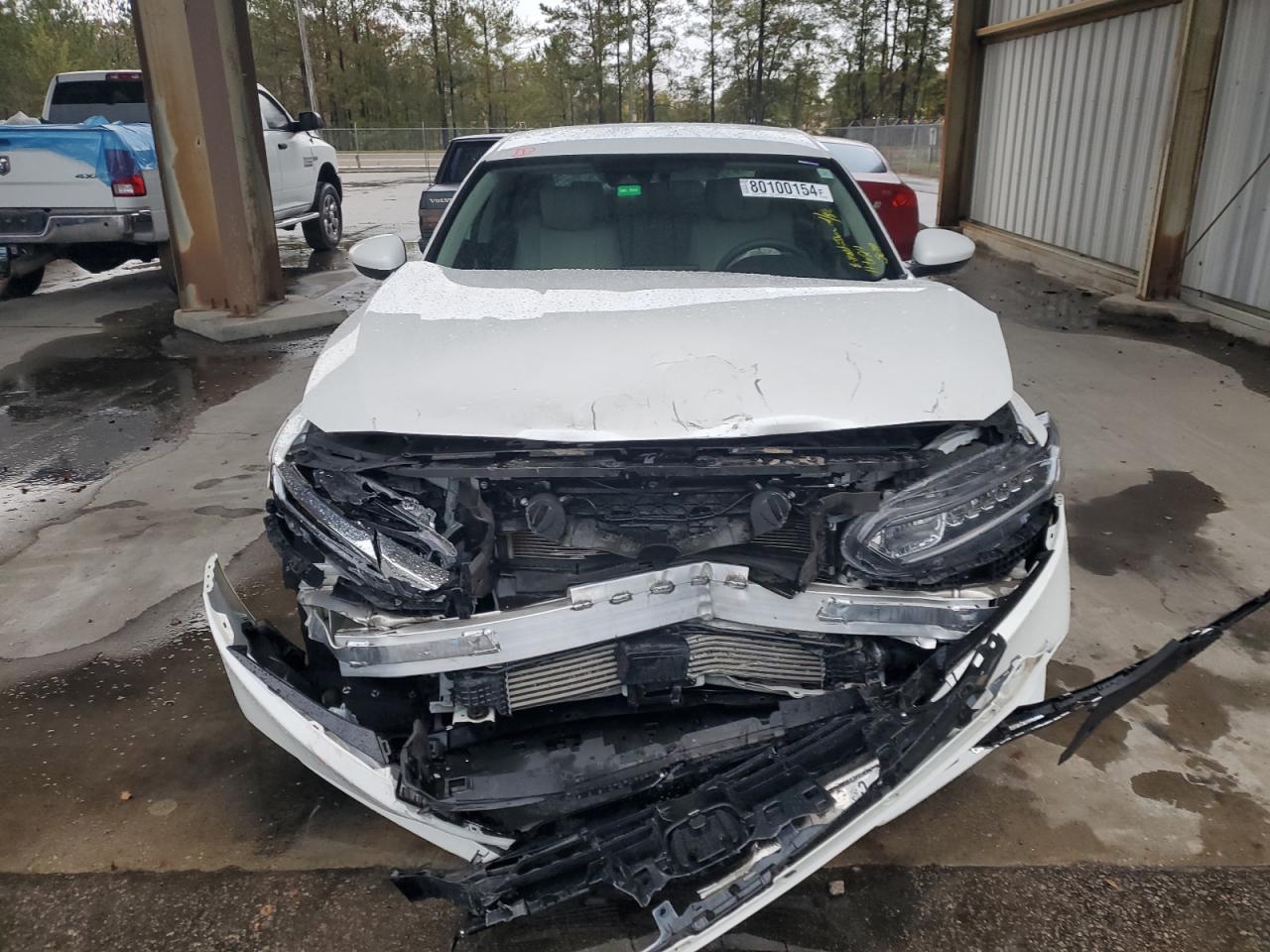 2022 Honda Accord VIN 1HGCV1F15NA056281 Copart auction photo, front end damage thumbnail 5