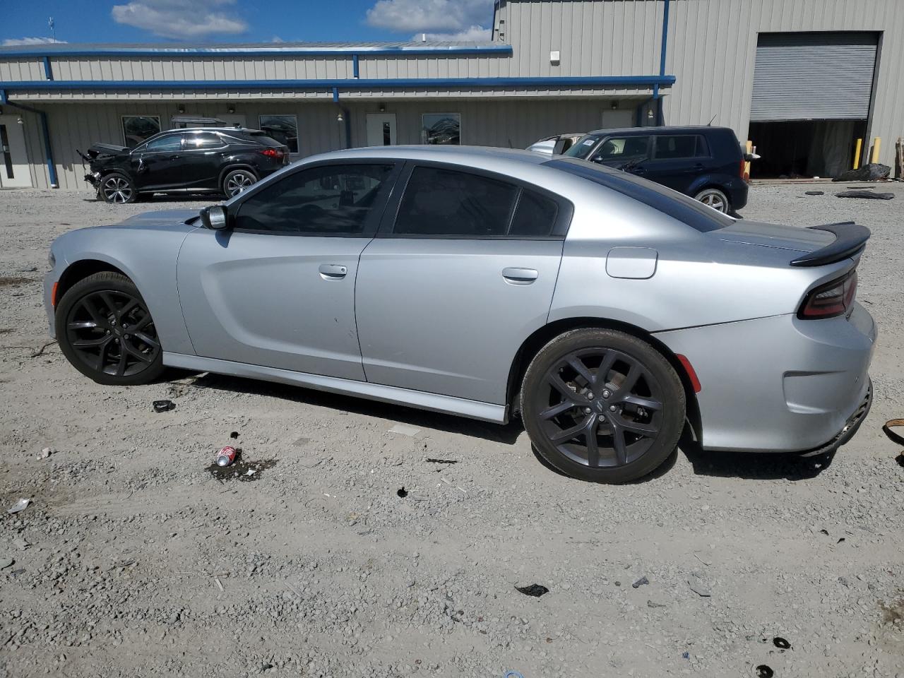 2021 Dodge Charger VIN 2C3CDXHG3MH612517 Copart auction photo, front end / rear end damage thumbnail 2