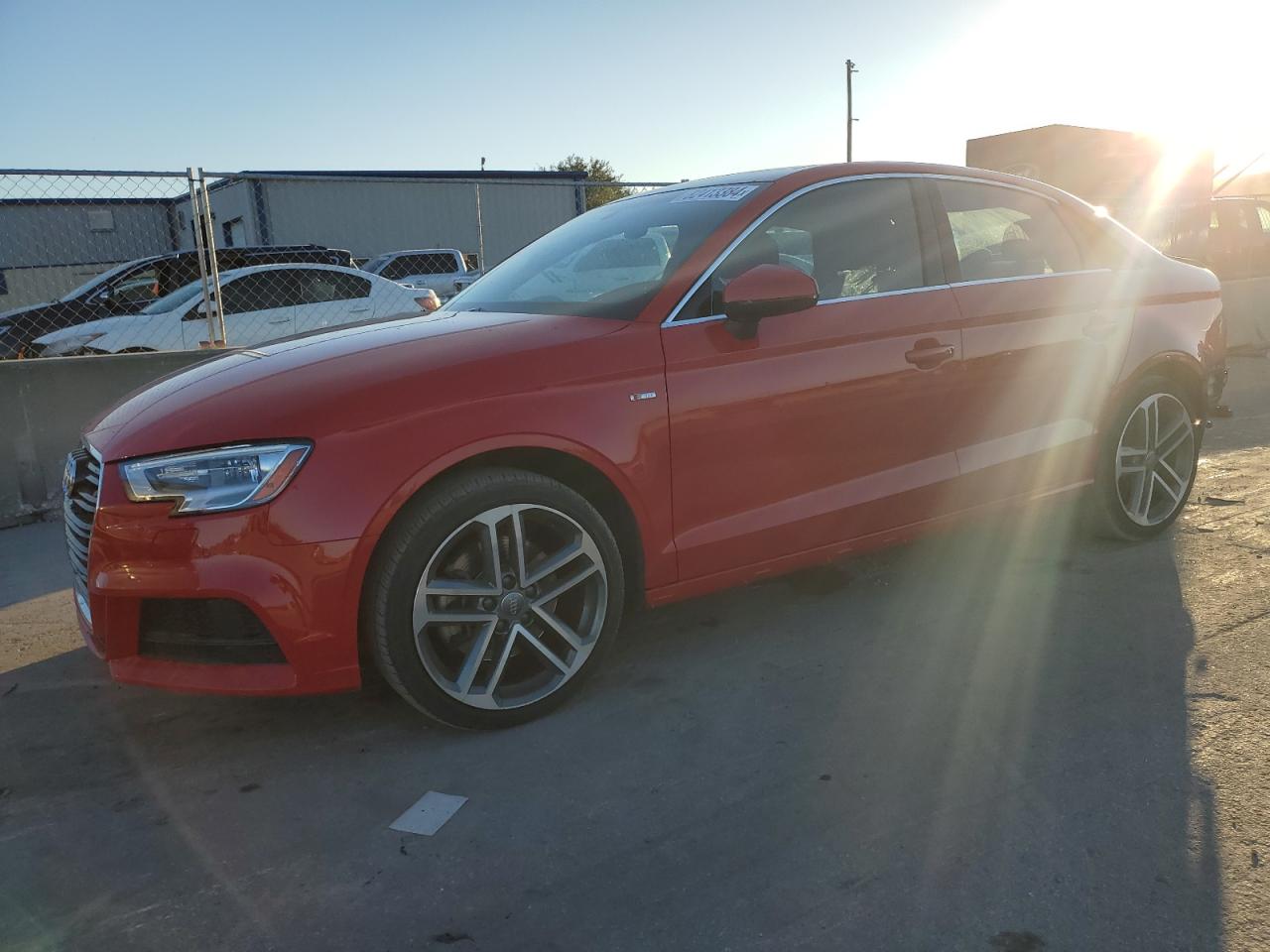 2018 Audi A3 VIN WAUGUGFF5J1077950