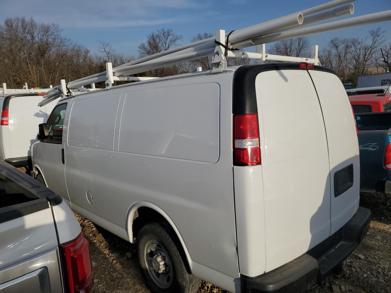 2017 Chevrolet Express VIN 1GCWGAFF8H1189722 Copart auction photo, hail damage thumbnail 2