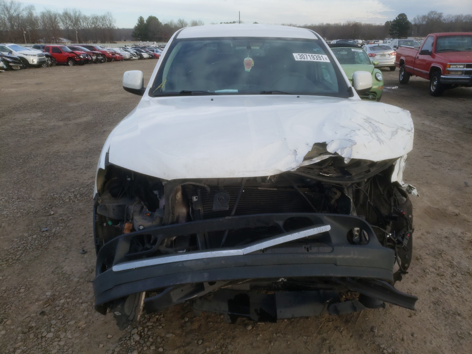 2013 Dodge Durango VIN 1C4RDHAG1DC530178 Copart auction photo, front end / minor dent/scratches damage thumbnail 7