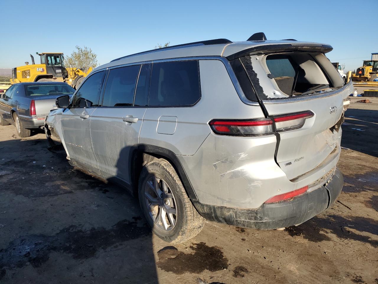 2021 Jeep Grand Cherokee VIN 1C4RJKBG7M8156179 Copart auction photo, side damage thumbnail 2
