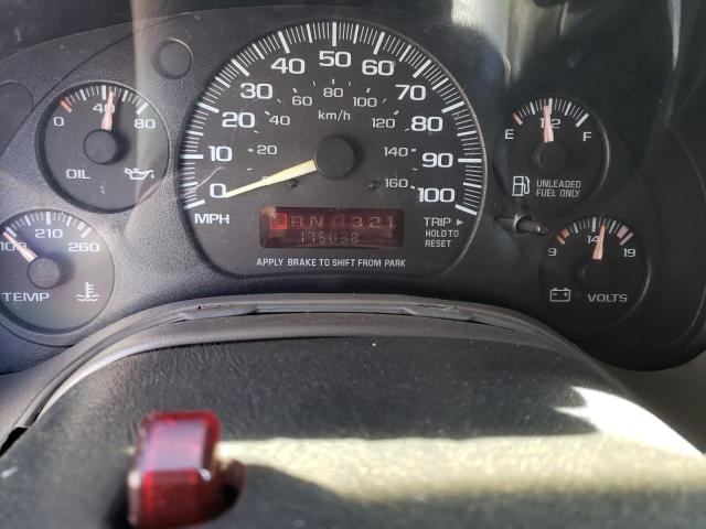 1998 Chevrolet Astro VIN 1GNDM19W6WB173531 Copart auction photo, side damage thumbnail 9