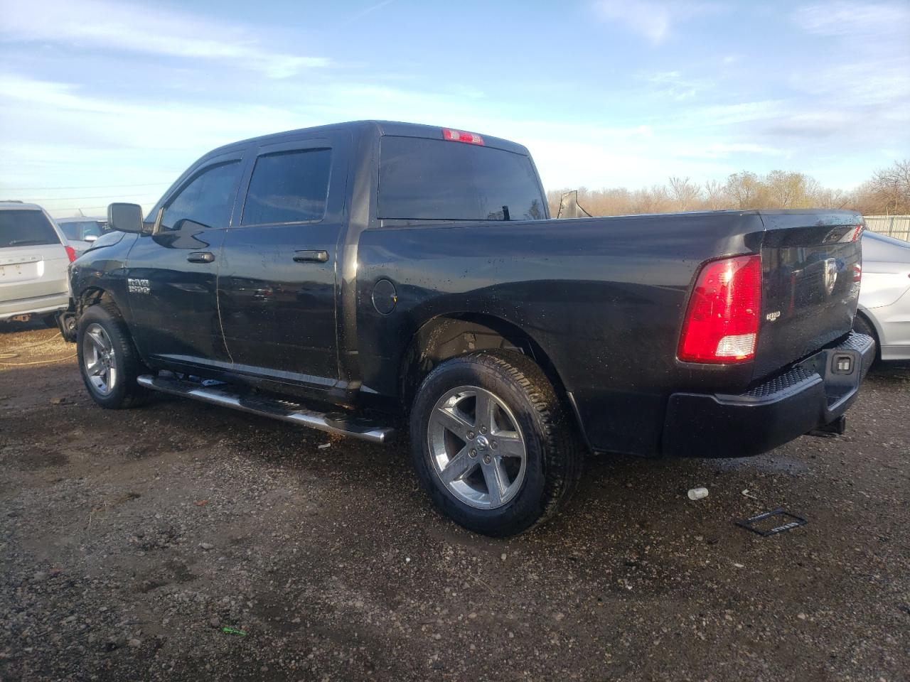 2018 RAM 1500 VIN 3C6RR7KG5JG203194 Copart auction photo, front end damage thumbnail 2