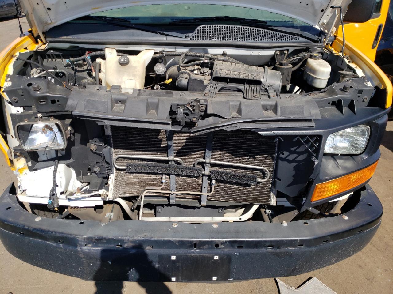 2016 Chevrolet Express VIN 1GCZGHFG0G1124182 Copart auction photo, front end / minor dent/scratches damage thumbnail 12