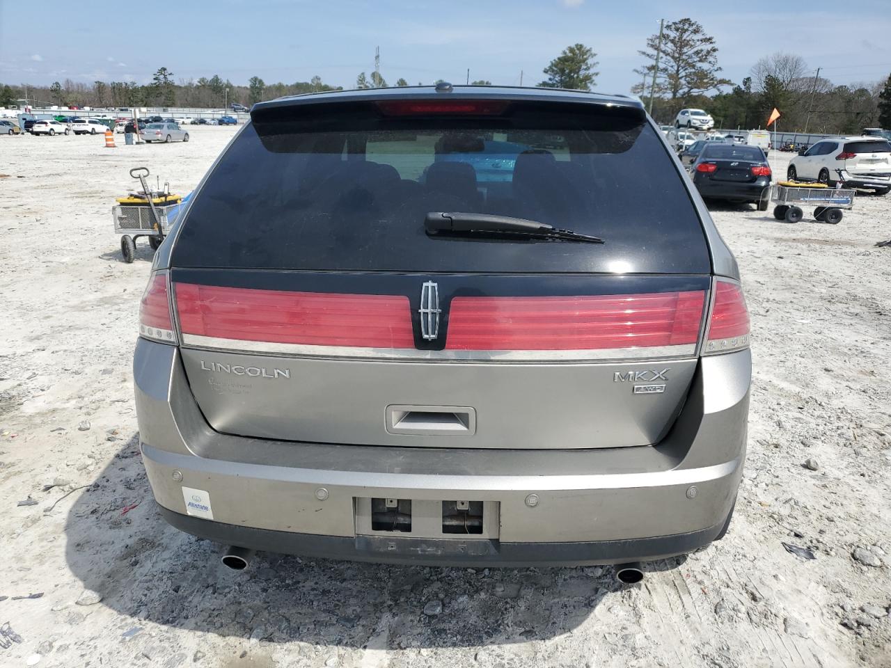 2008 Lincoln MKX VIN 2LMDU88C78BJ36316 Copart auction photo, front end damage thumbnail 6