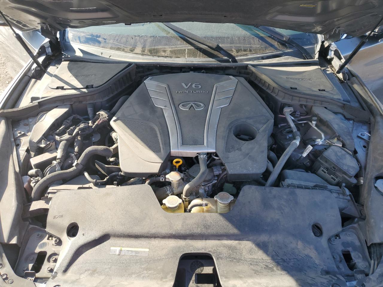 2017 Infiniti Q50 VIN JN1EV7AP7HM732712 Copart auction photo, vandalism / all over damage thumbnail 12