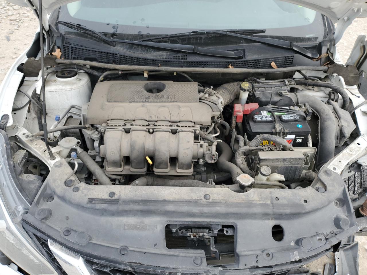 2016 Nissan Sentra VIN 3N1AB7AP1GY267072 Copart auction photo, front end damage thumbnail 11