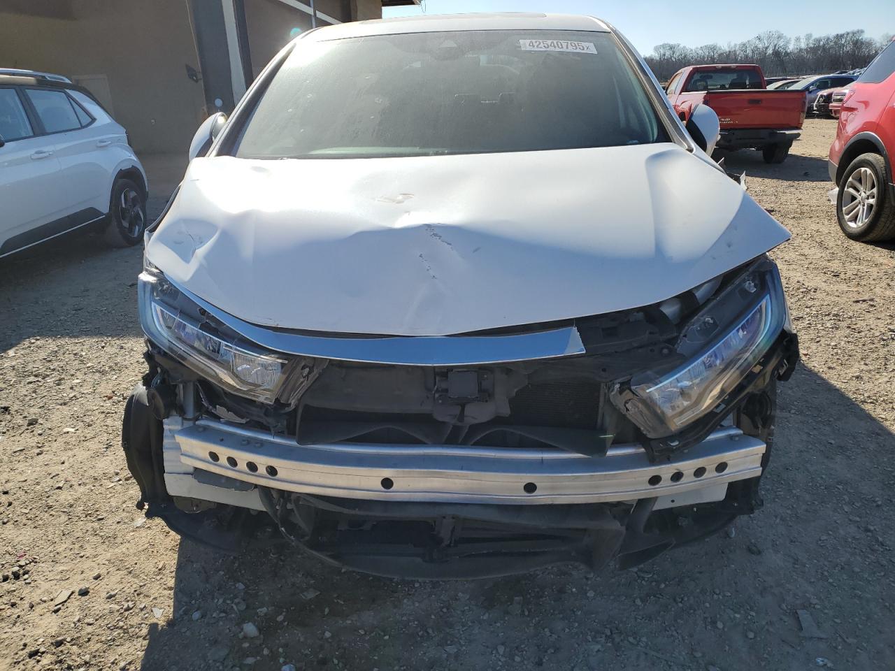 2021 Honda Odyssey VIN 5FNRL6H89MB020556 Copart auction photo, front end damage thumbnail 5