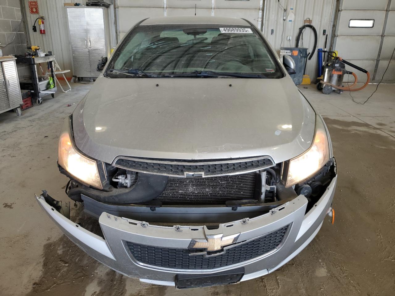 2012 Chevrolet Cruze VIN 1G1PF5SC2C7379105 Copart auction photo, front end / side damage thumbnail 5