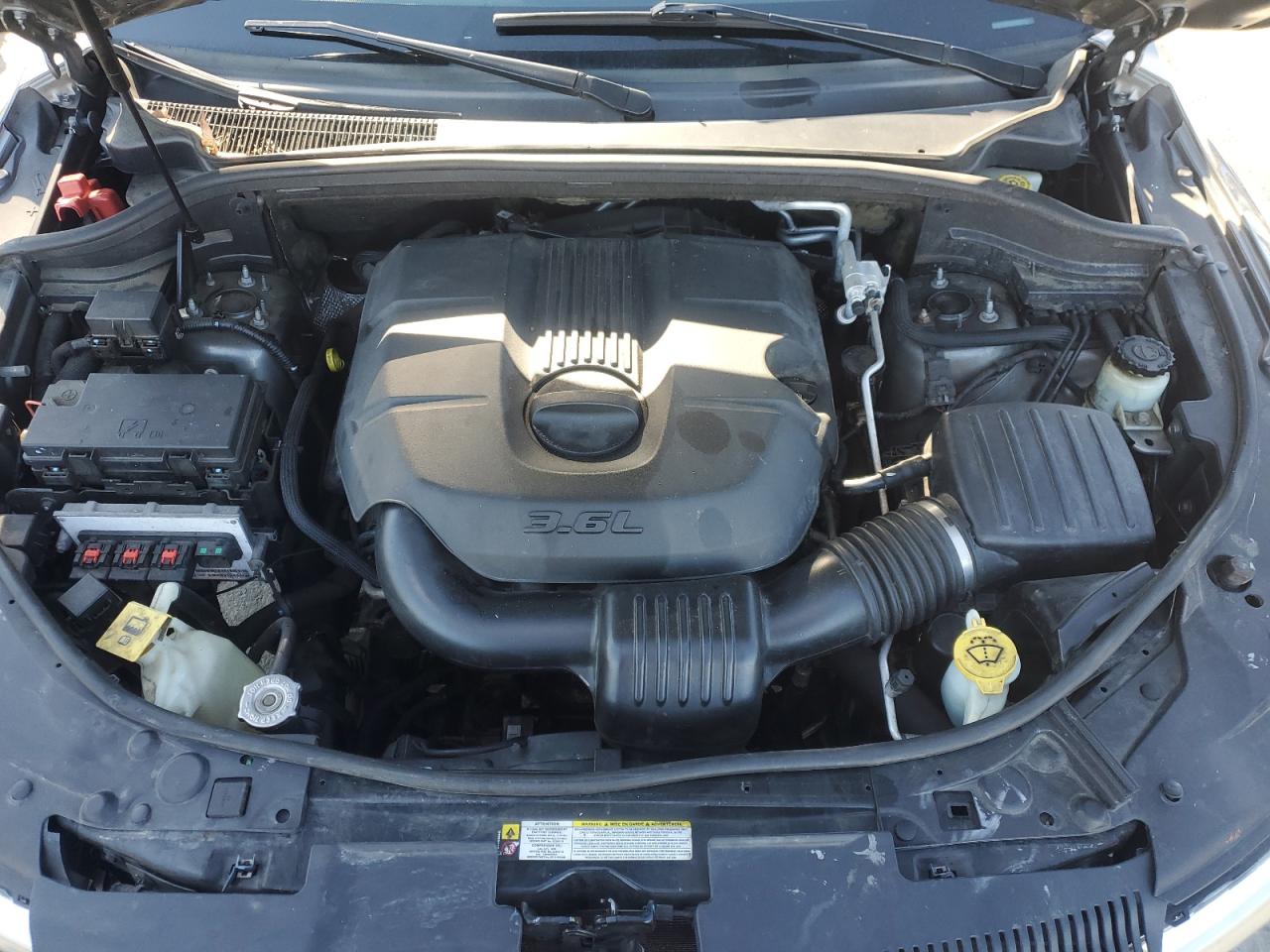 2012 Dodge Durango VIN 1C4RDJAG2CC104604 Copart auction photo, front end damage thumbnail 12