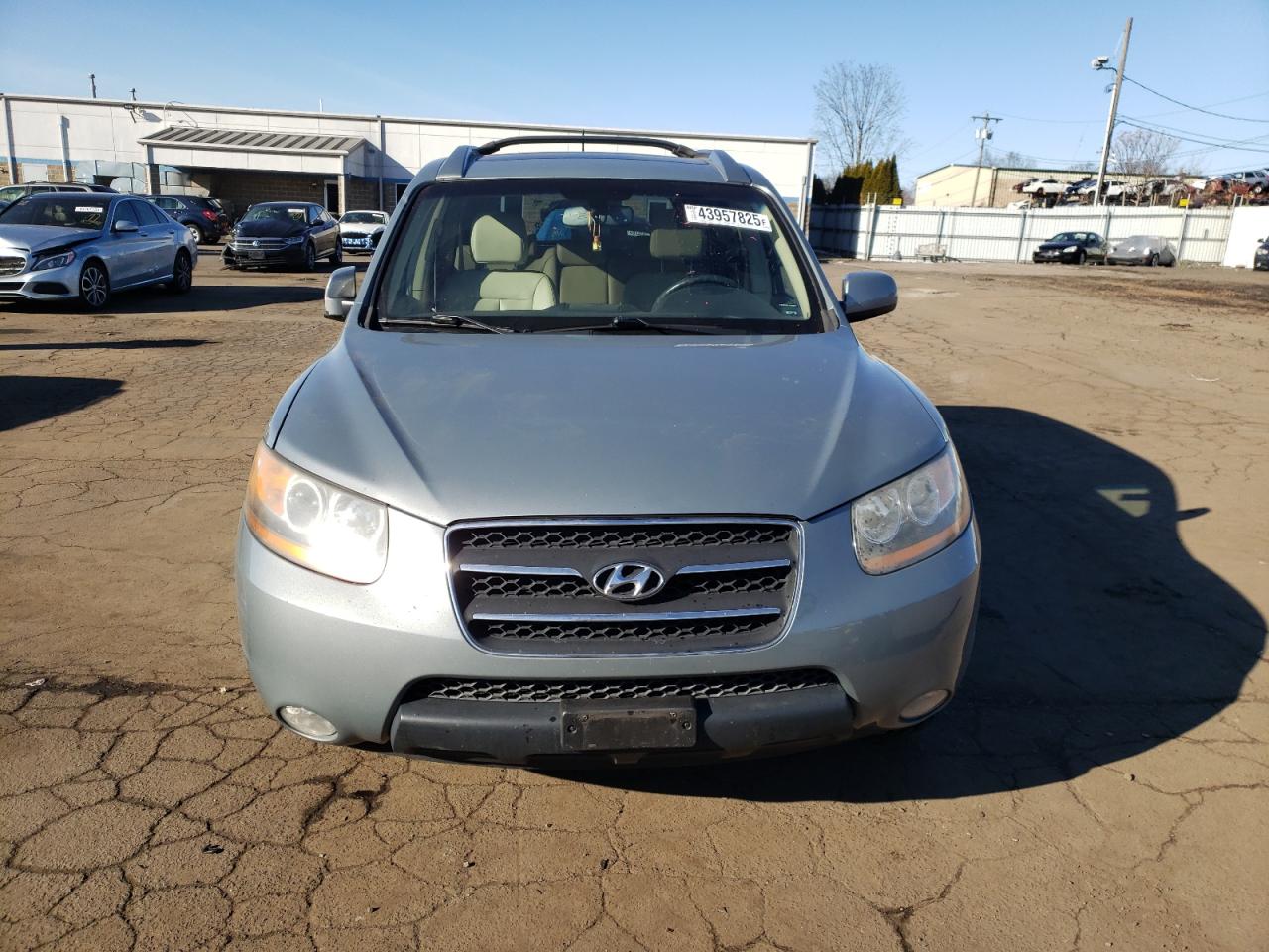 2009 Hyundai Santa Fe VIN 5NMSH13E49H319784 Copart auction photo, front end damage thumbnail 5