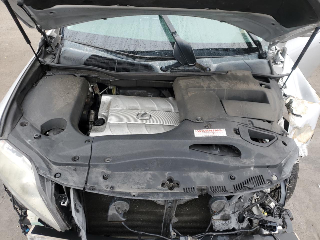 2010 Lexus RX VIN 2T2BK1BA3AC023483 Copart auction photo, front end / rear end damage thumbnail 14