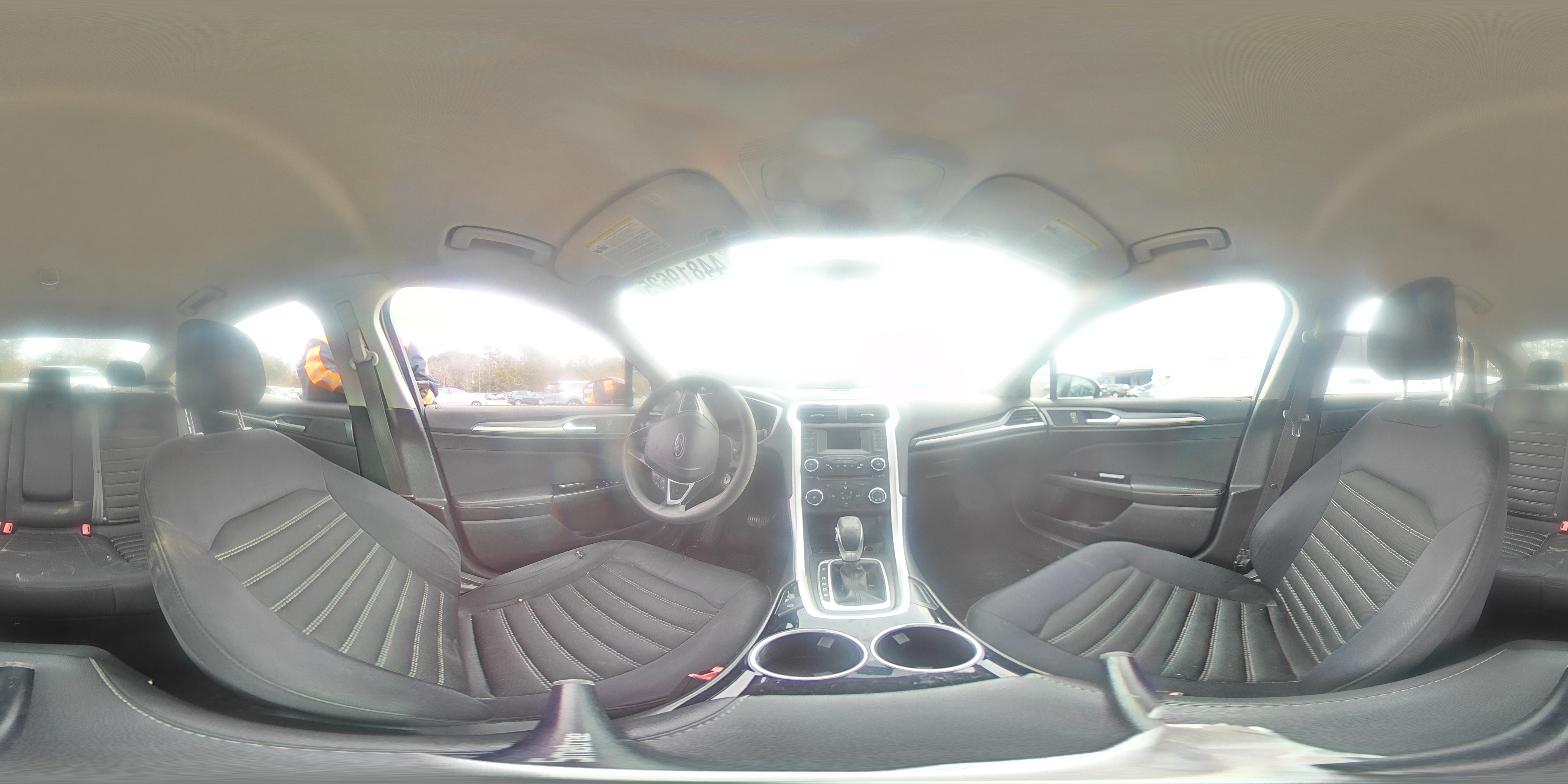 2014 Ford Fusion VIN 3FA6P0H77ER137795 Copart auction photo, front end / all over damage thumbnail 13