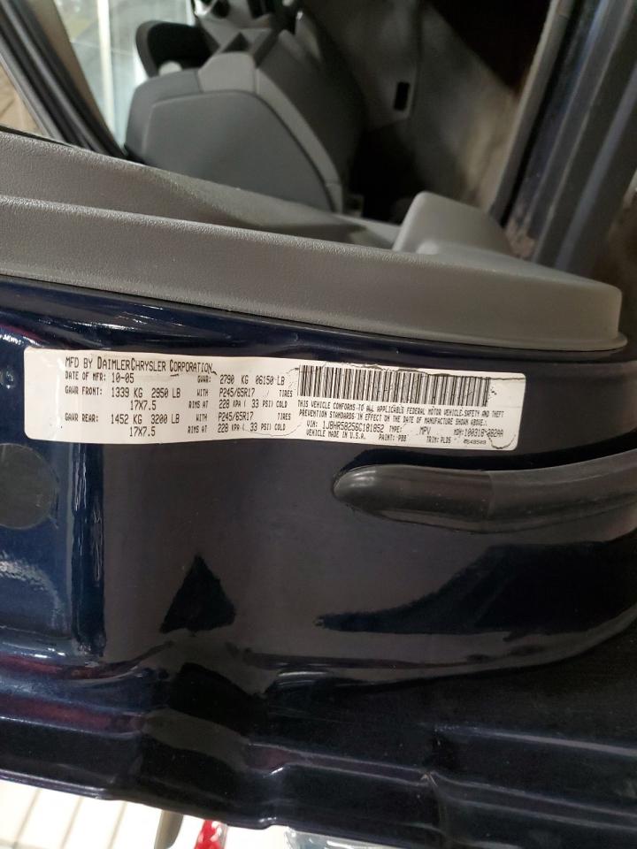 2006 Jeep Grand Cherokee VIN 1J8HR58256C181852 Copart auction photo, side damage thumbnail 13