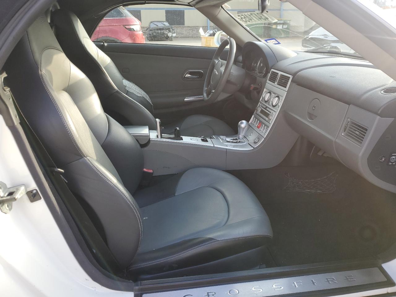 2005 Chrysler Crossfire VIN 1C3AN65L25X054964 Copart auction photo, side damage thumbnail 10