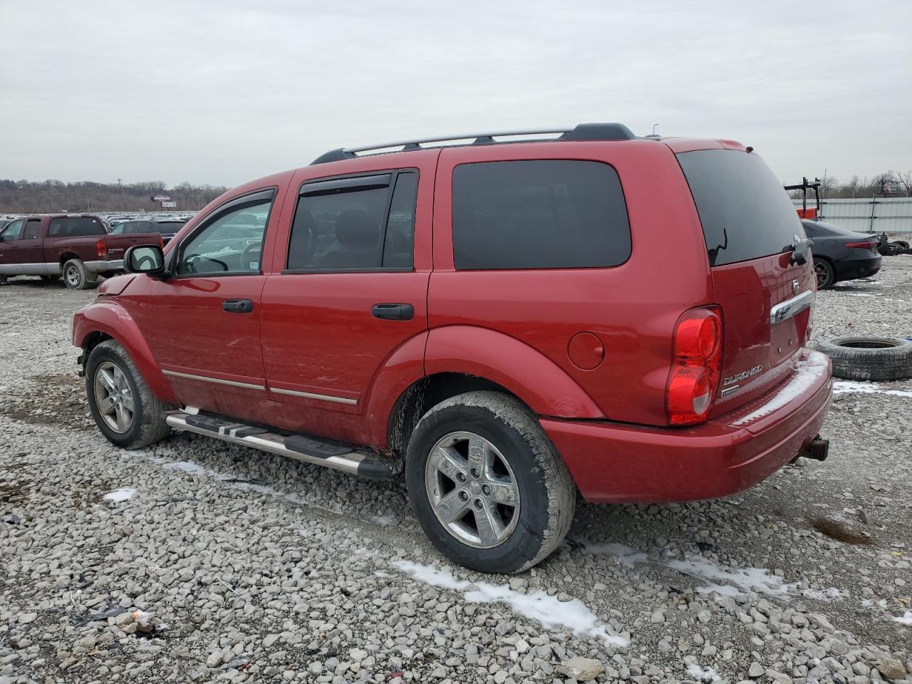2006 Dodge Durango VIN 1D8HB58296F192803 Copart auction photo, front end / minor dent/scratches damage thumbnail 2