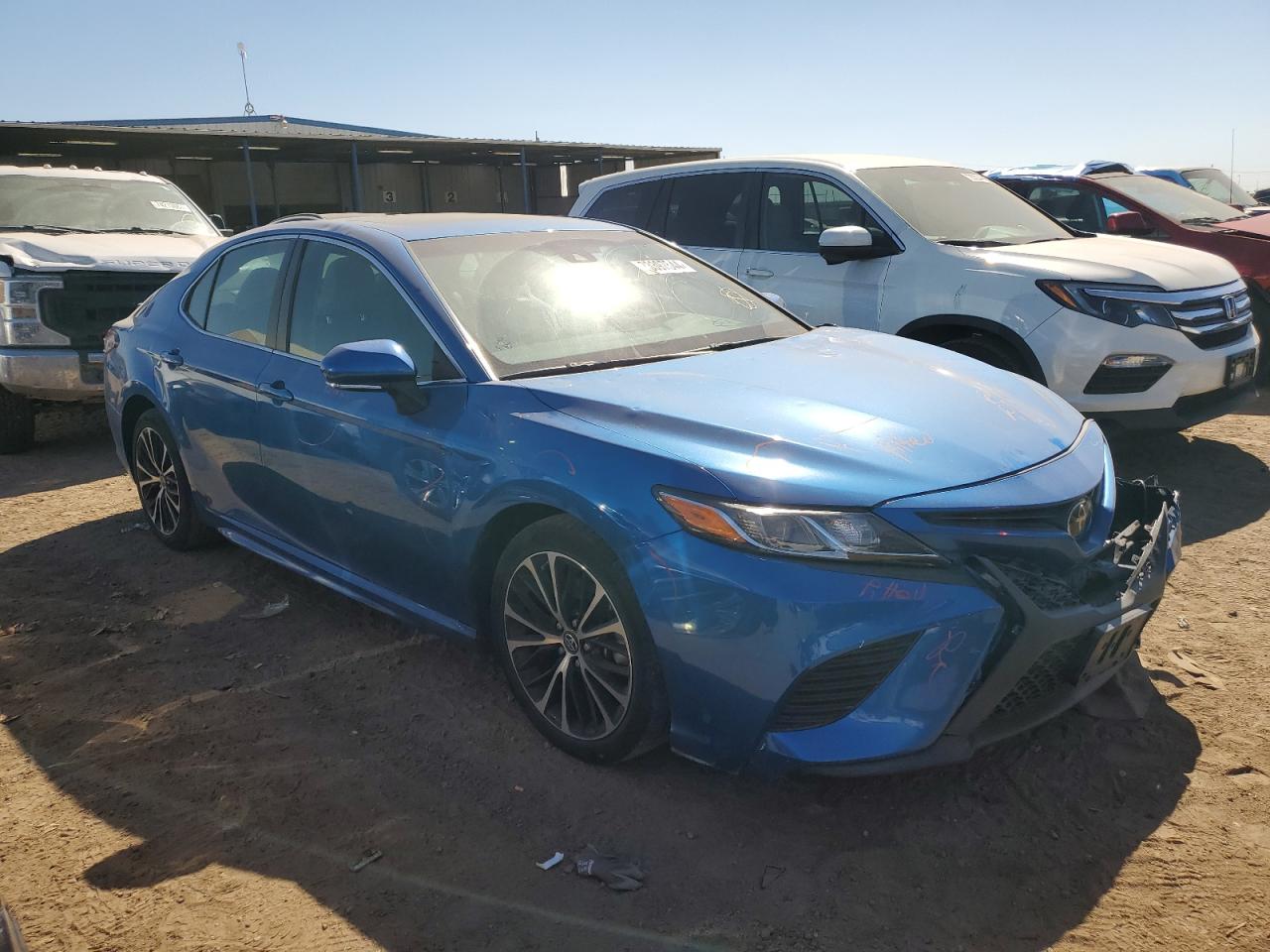 2018 Toyota Camry VIN 4T1B11HK9JU017810 Copart auction photo, hail / front end damage thumbnail 4