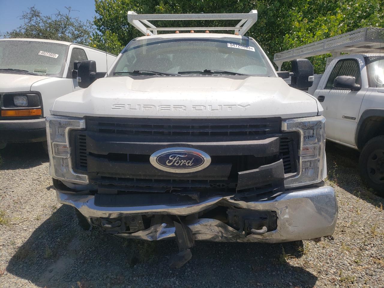 2018 Ford F350 VIN 1FD8X3E63JEB85626 Copart auction photo, front end damage thumbnail 5