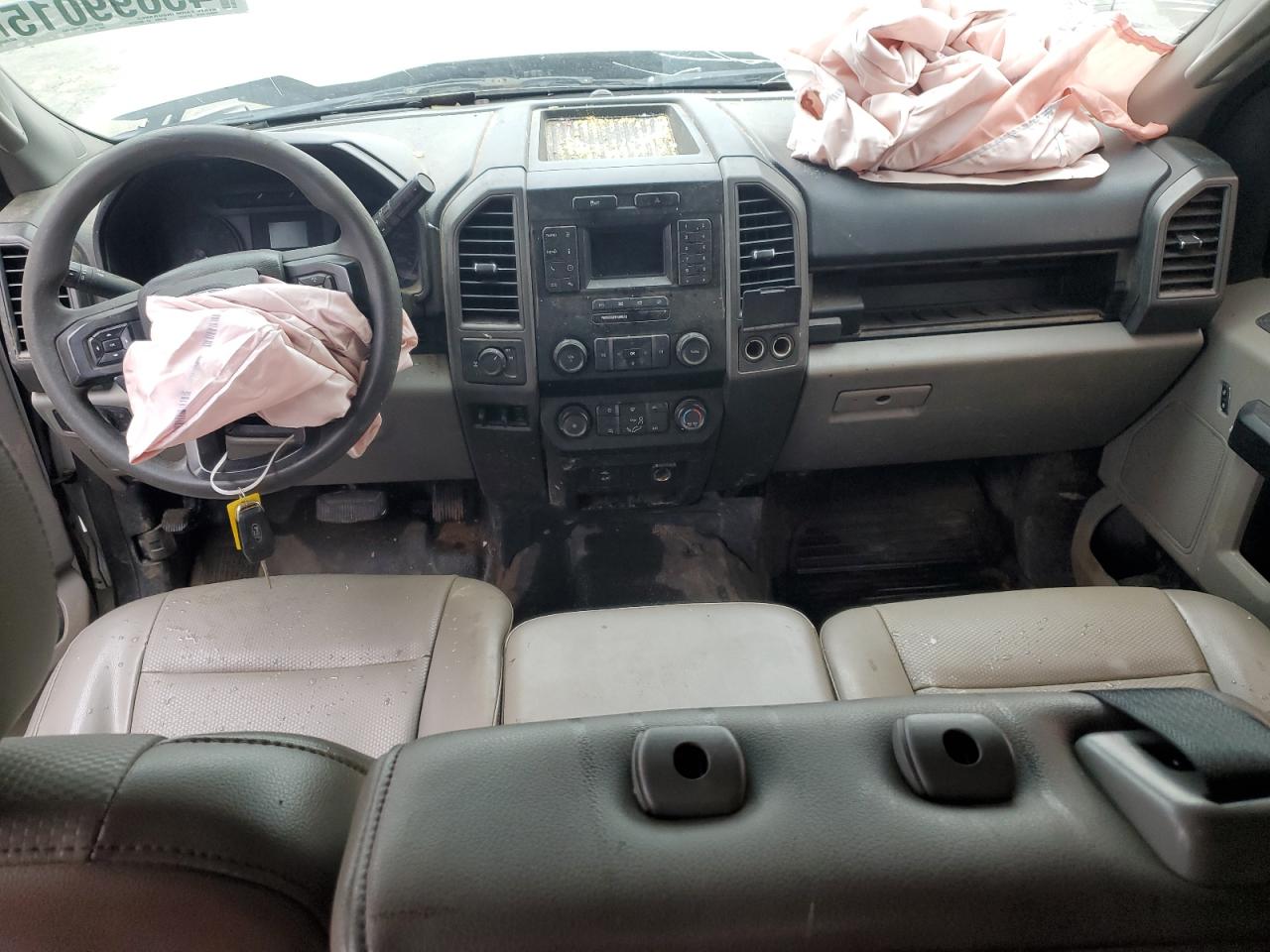 2020 Ford F250 VIN 1FT7X2A6XLEC11173 Copart auction photo, front end damage thumbnail 8