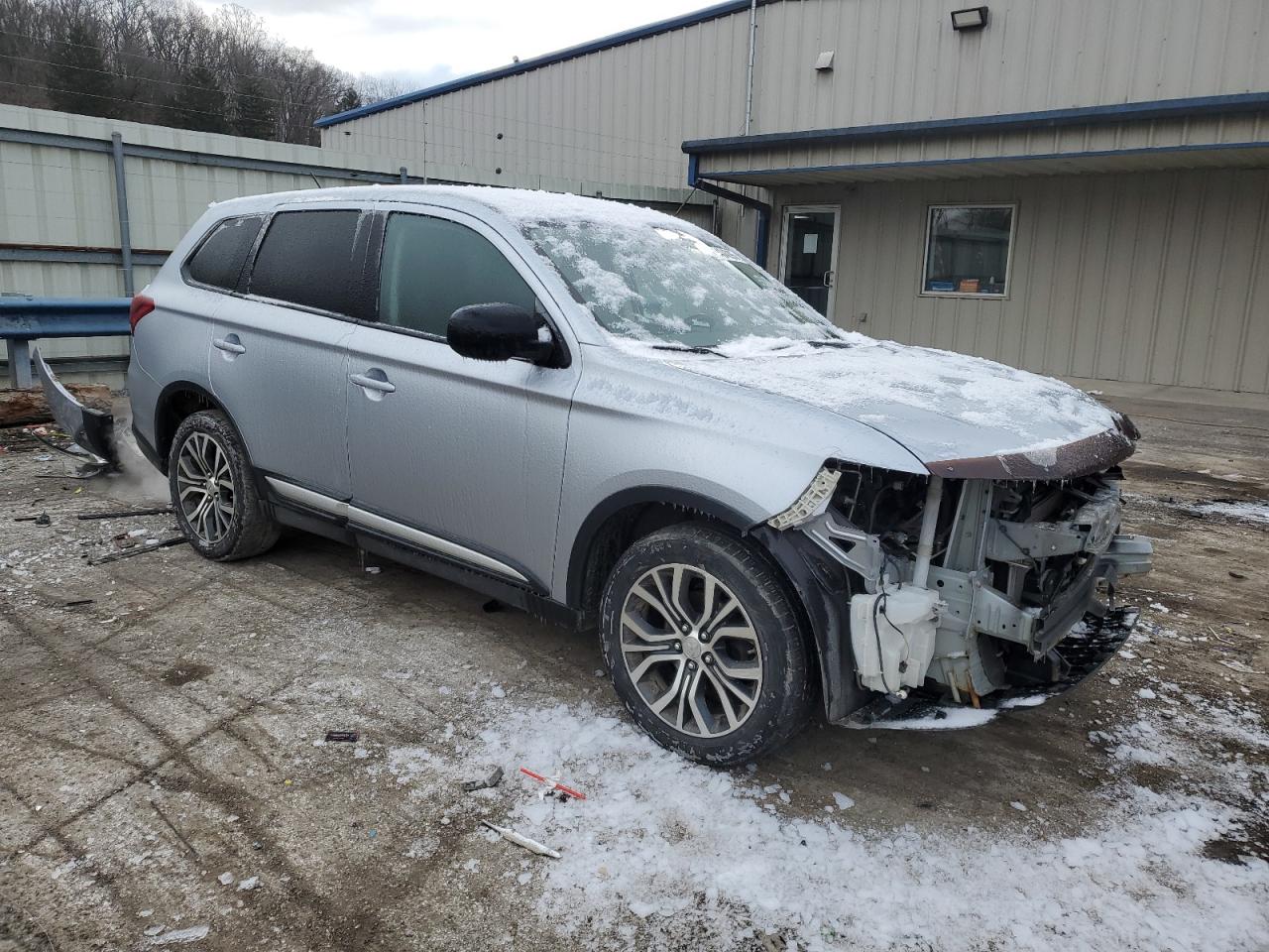 2016 Mitsubishi Outlander VIN JA4AZ3A33GZ048287 Copart auction photo, front end damage thumbnail 4