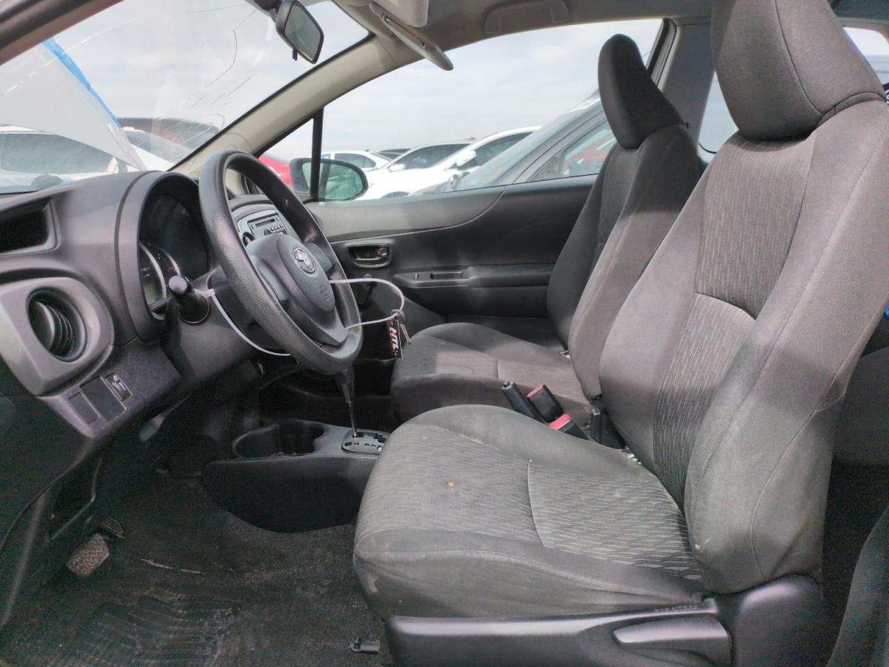 2014 Toyota Yaris VIN VNKJTUD3XEA007523 Copart auction photo, front end / side damage thumbnail 7