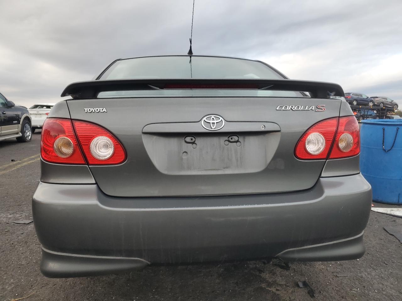 2006 Toyota Corolla VIN 2T1BR32E16C710127 Copart auction photo, front end damage thumbnail 6