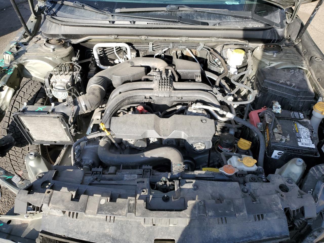 2018 Subaru Outback VIN 4S4BSANC3J3352559 Copart auction photo, front end / side damage thumbnail 11