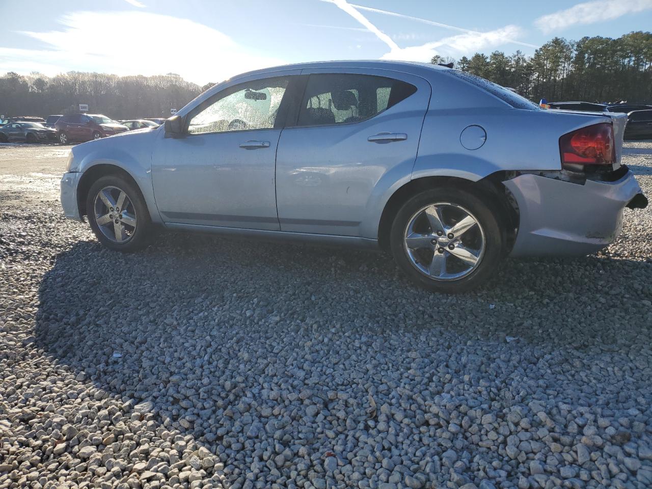 2013 Dodge Avenger VIN 1C3CDZAB0DN688374 Copart auction photo, rear end / front end damage thumbnail 2