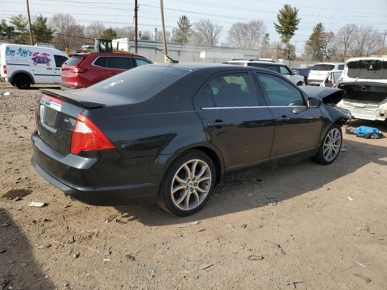 2010 Ford Fusion VIN 3FAHP0JA5AR274601 Copart auction photo, front end damage thumbnail 3