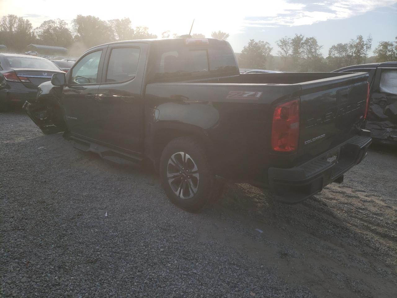 2021 Chevrolet Colorado VIN 1GCGSDEN2M1243233 Copart auction photo, front end damage thumbnail 2