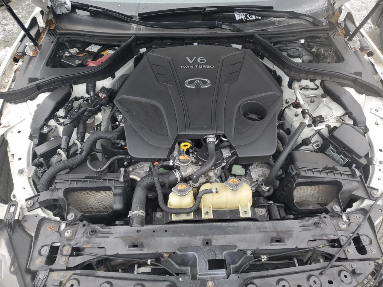 2020 Infiniti Q50 VIN JN1EV7AR5LM250783 Copart auction photo, front end damage thumbnail 11