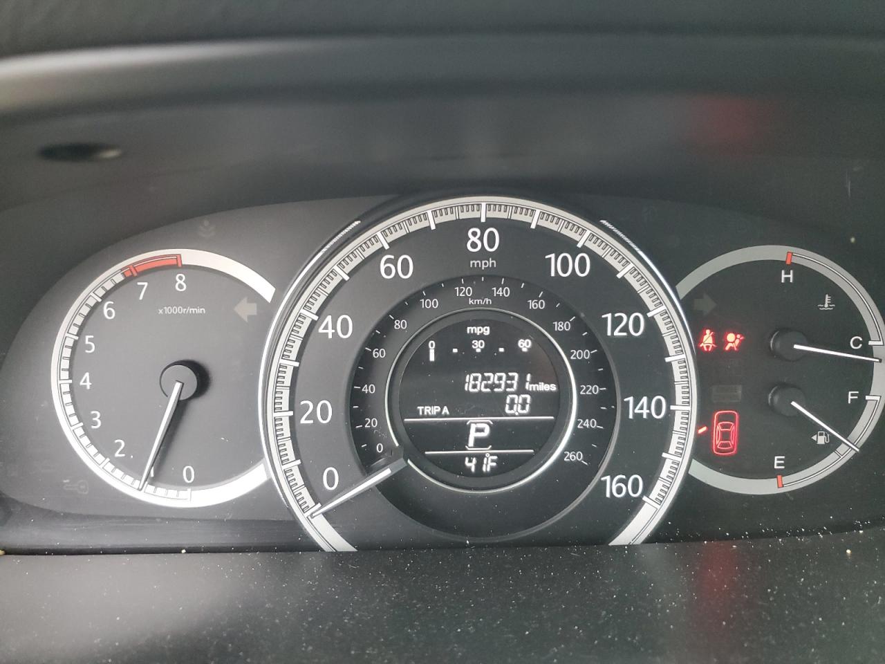 2014 Honda Accord VIN 1HGCR3F85EA038716 Copart auction photo, front end damage thumbnail 9