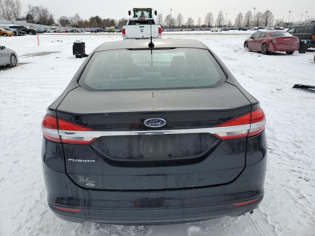 2017 Ford Fusion VIN 3FA6P0G75HR247055 Copart auction photo, frame damage / front end damage thumbnail 6
