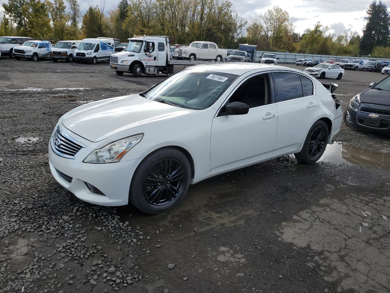 2012 Infiniti G VIN JN1CV6ARXCM971246