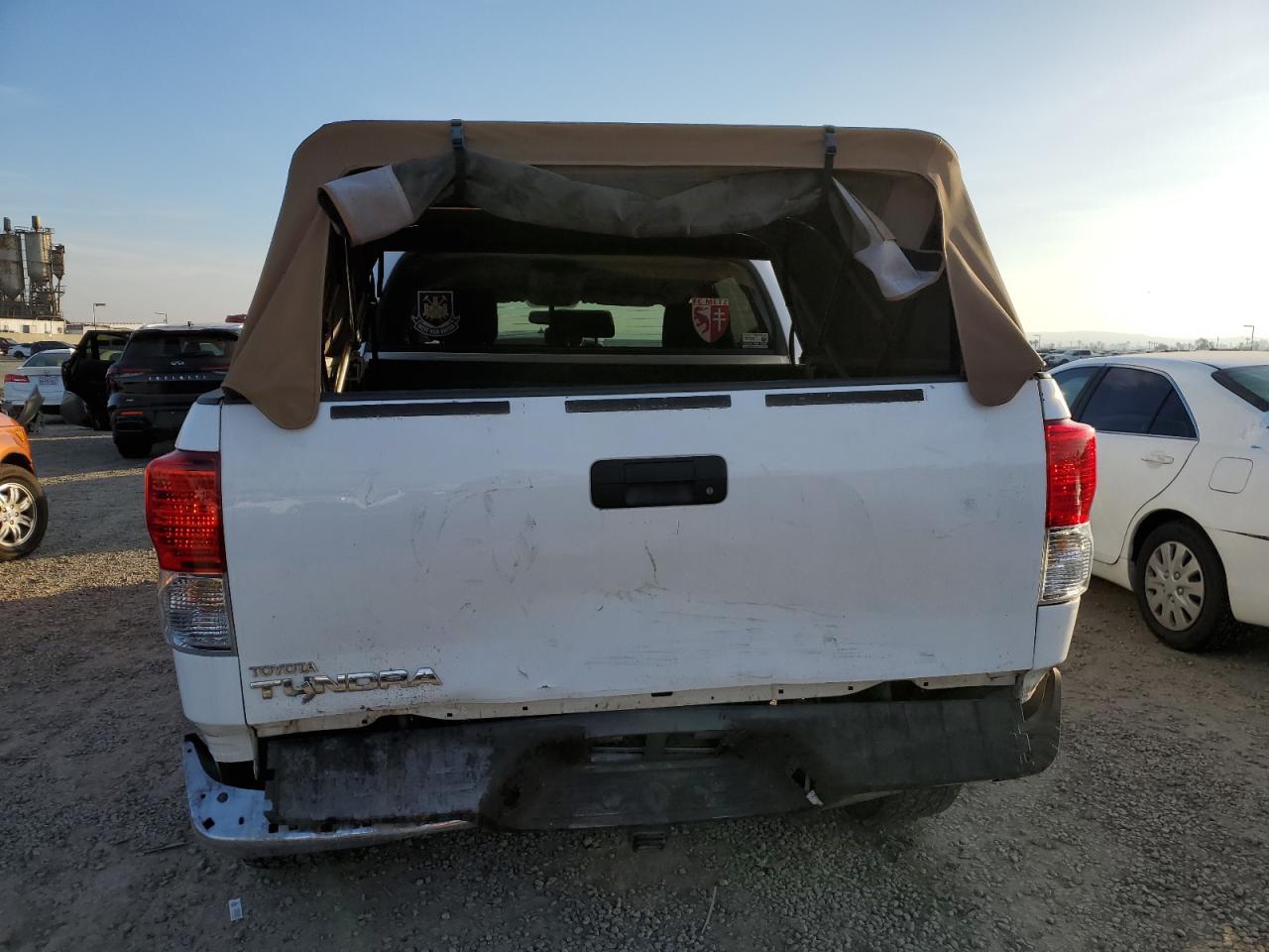 2012 Toyota Tundra VIN 5TFEY5F12CX120714 Copart auction photo, rear end / front end damage thumbnail 6