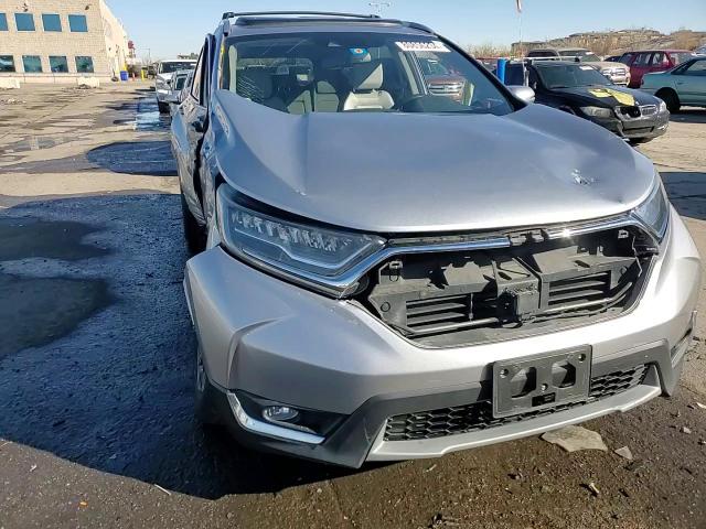 2017 Honda CR-V VIN 2HKRW2H90HH642365 Copart auction photo, side / front end damage thumbnail 14
