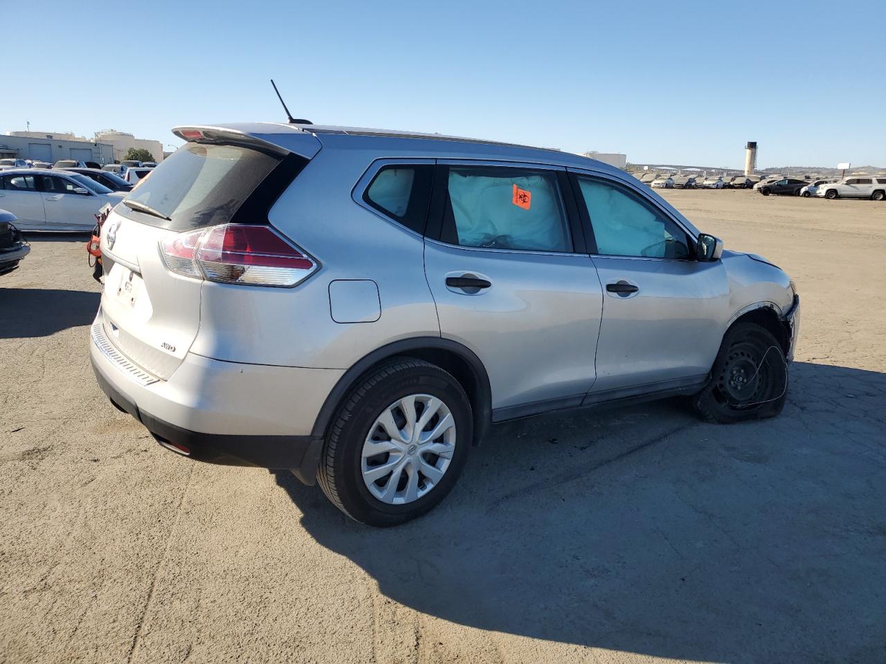 2016 Nissan Rogue VIN 5N1AT2MV1GC886685 Copart auction photo, side damage thumbnail 3