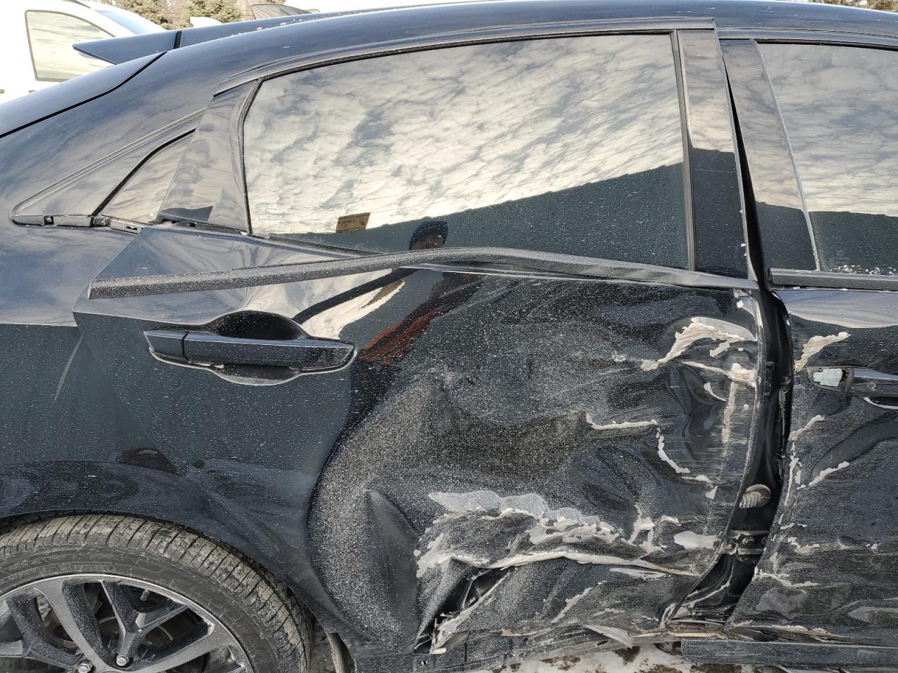 2021 Honda Civic VIN SHHFK7H40MU422425 Copart auction photo, side / front end damage thumbnail 10