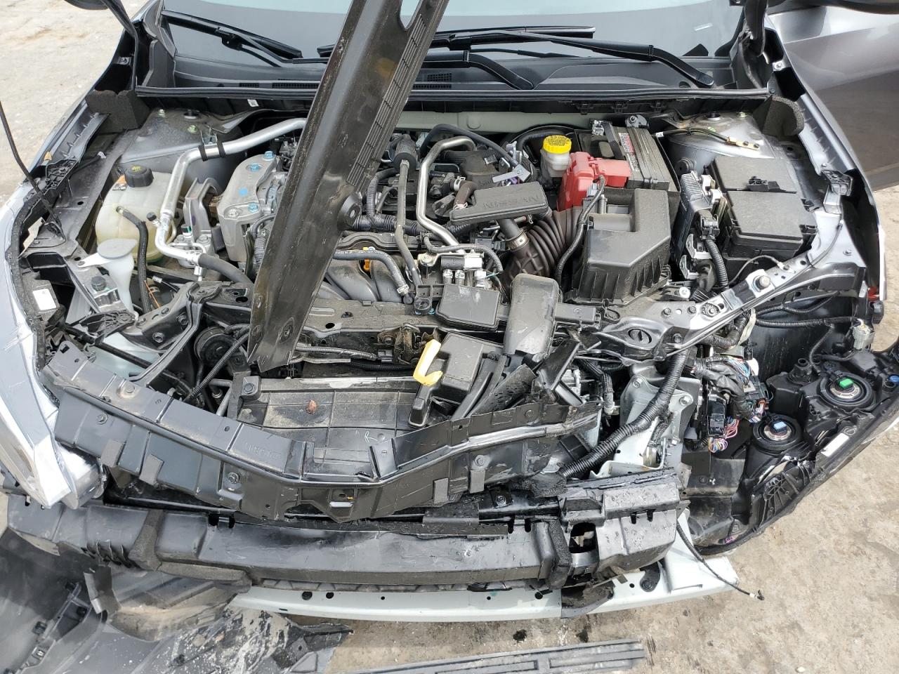 2024 Nissan Sentra VIN 3N1AB8CVXRY286837 Copart auction photo, front end / side damage thumbnail 11