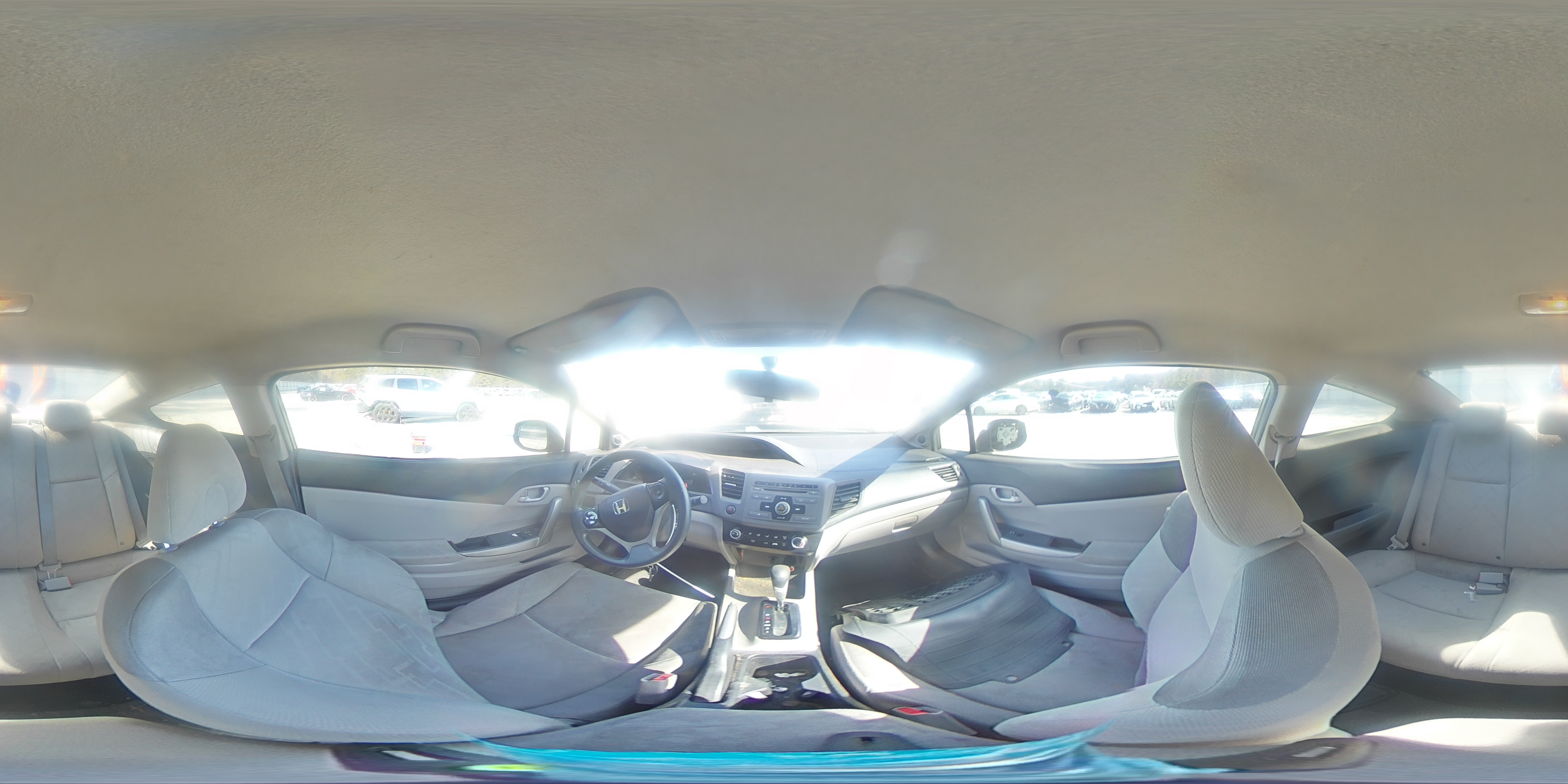 2012 Honda Civic VIN 2HGFG3B50CH550784 Copart auction photo, front end damage thumbnail 13