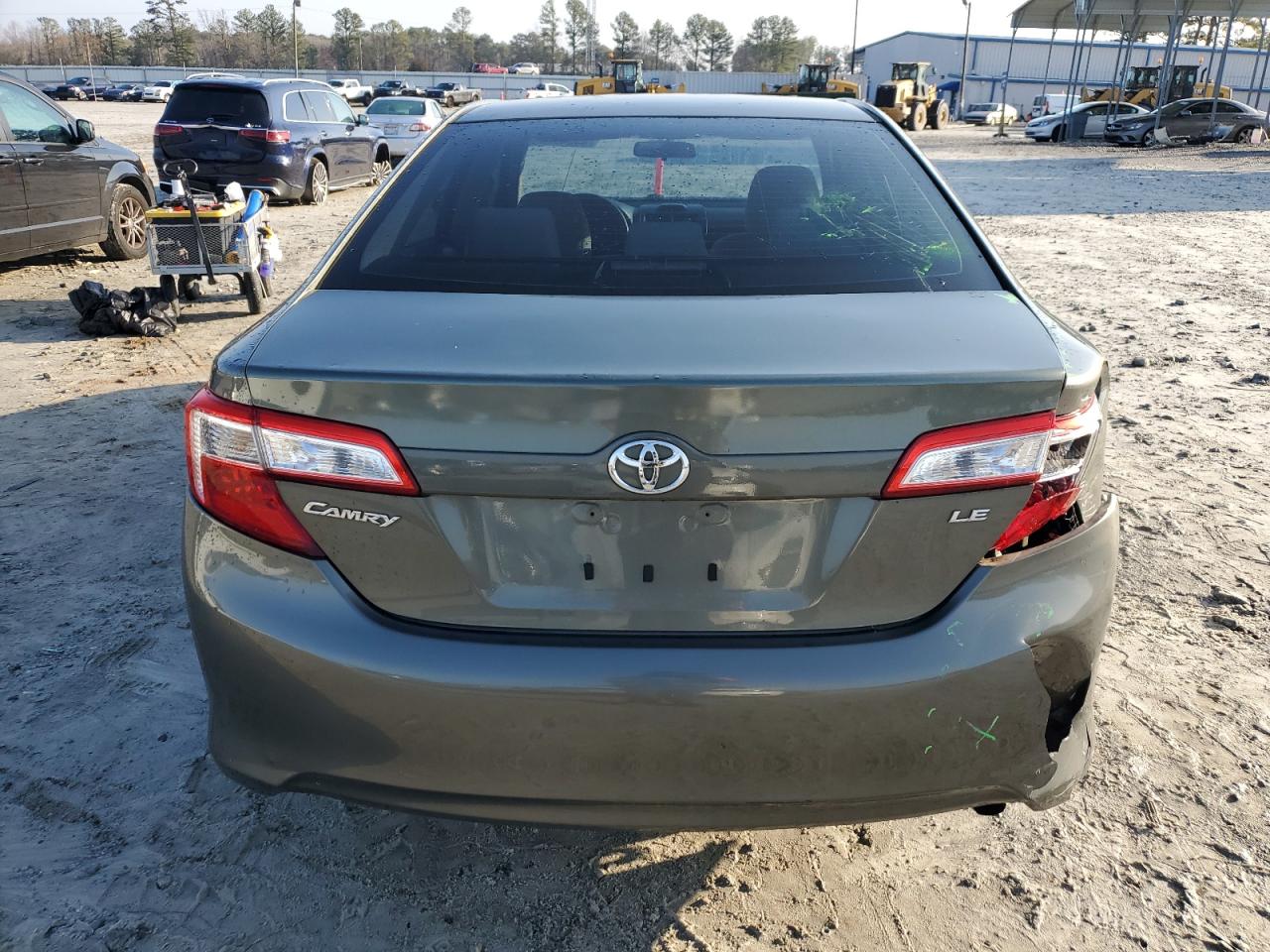 2012 Toyota Camry VIN 4T1BF1FKXCU531351 Copart auction photo, rear end damage thumbnail 6