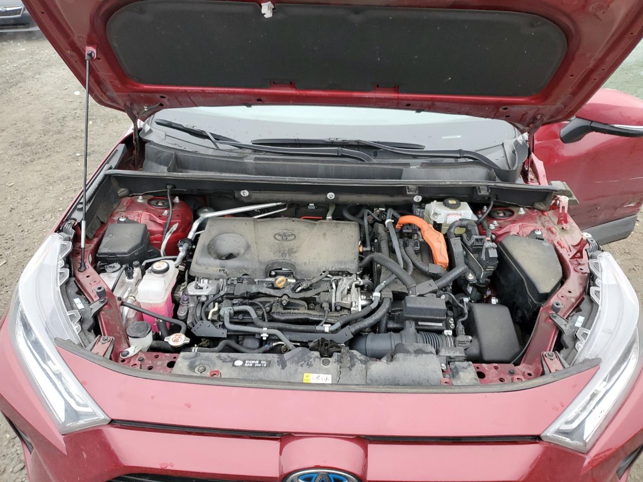 2020 Toyota RAV 4 VIN 4T3R6RFVXLU003744 Copart auction photo, side / undercarriage damage thumbnail 12