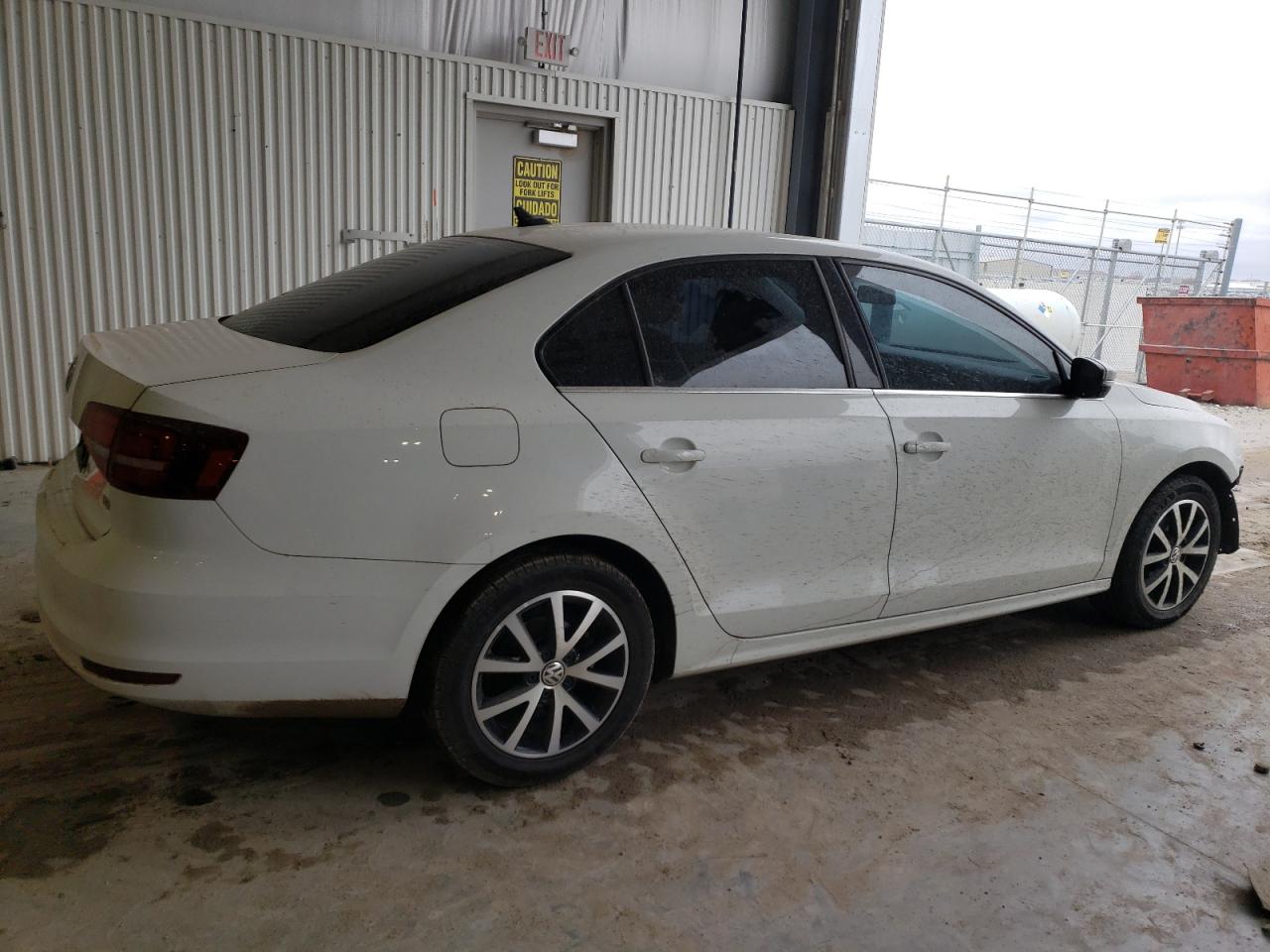 2017 Volkswagen Jetta VIN 3VWDB7AJ9HM201624 Copart auction photo, frame damage / hail damage thumbnail 3