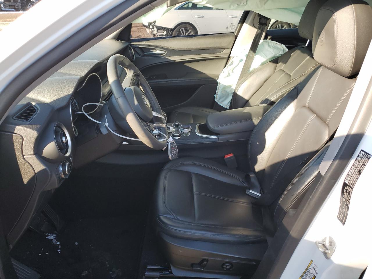 2020 Alfa Romeo Stelvio VIN ZASPAKAN2L7C92772 Copart auction photo, side damage thumbnail 7