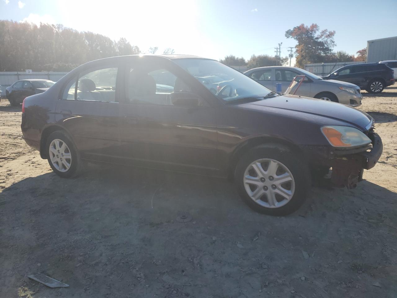 2003 Honda Civic VIN 1HGES26783L010683 Copart auction photo, front end / minor dent/scratches damage thumbnail 5