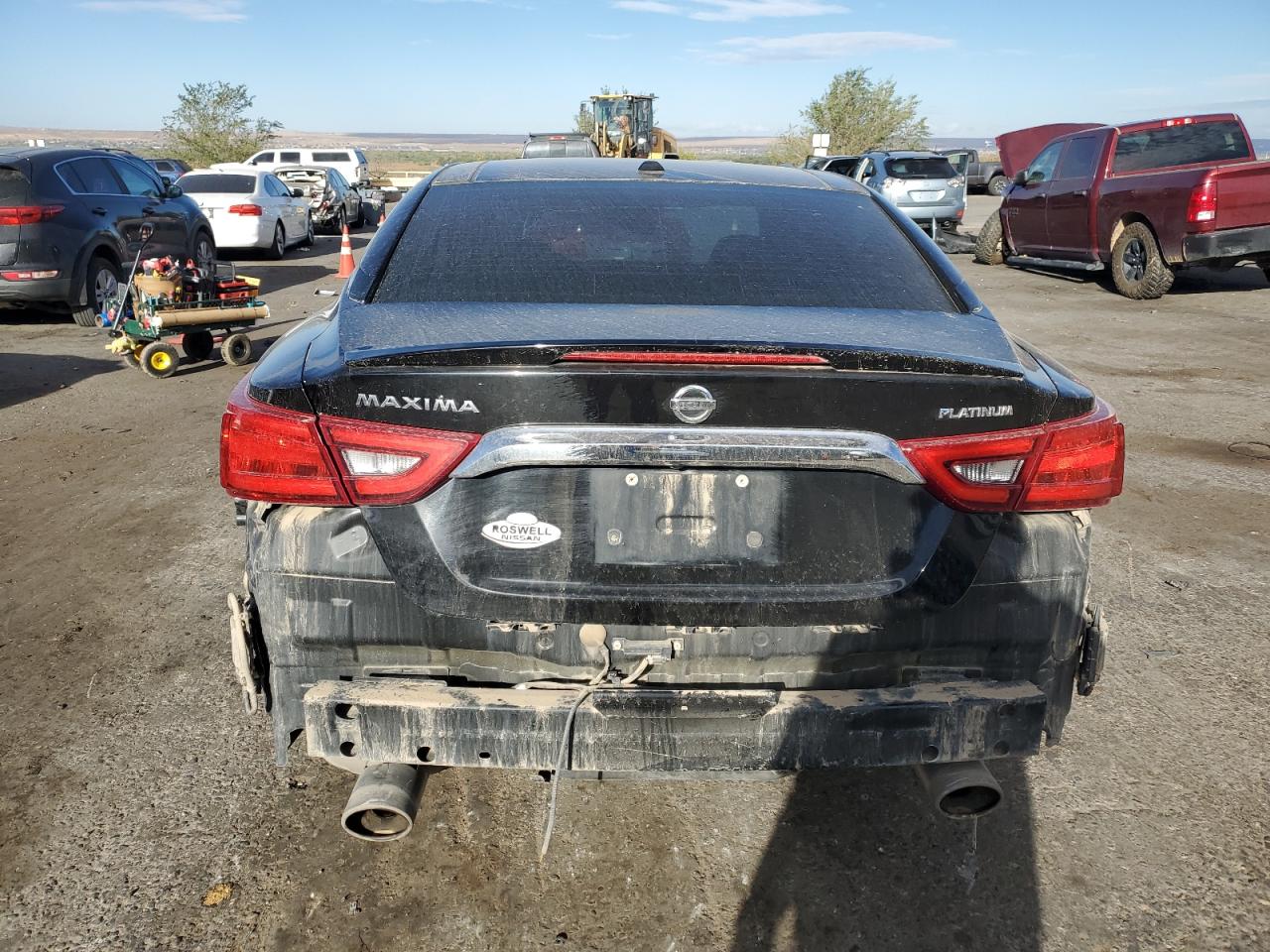 2018 Nissan Maxima VIN 1N4AA6AP2JC396437 Copart auction photo, front end / undercarriage damage thumbnail 6